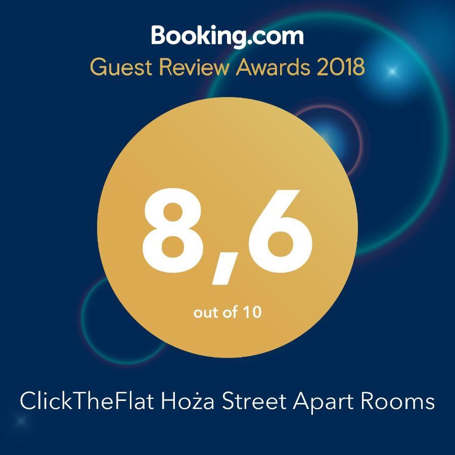Clicktheflat Hoza Street Apart Rooms Βαρσοβία Εξωτερικό φωτογραφία